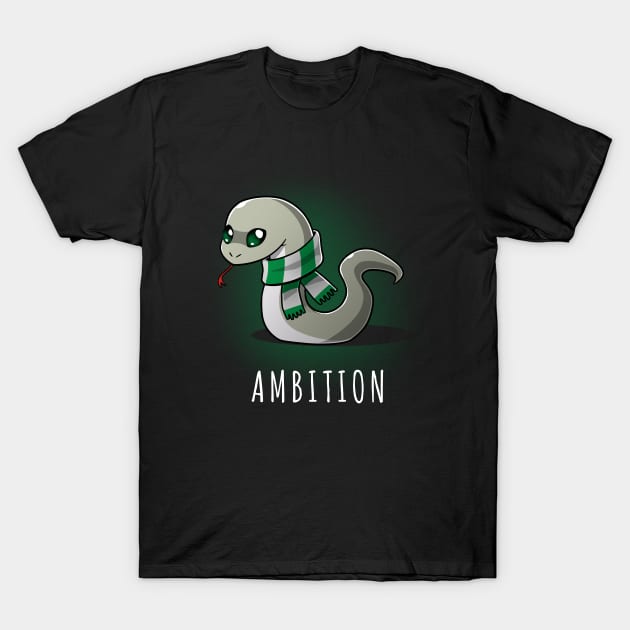 Ambitious Snake T-Shirt by Digital Magician